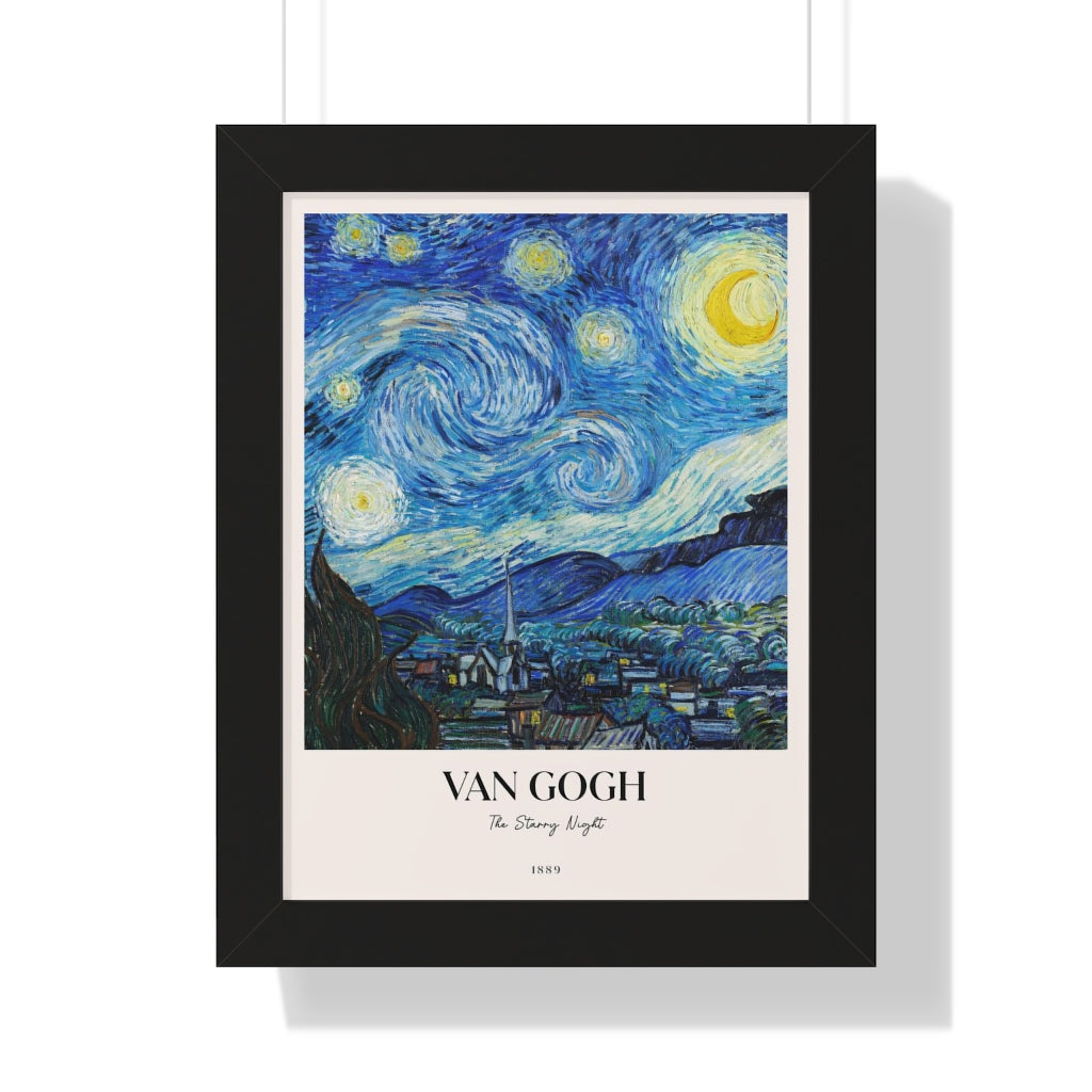 Van Gogh - The Starry Night - Framed Print – Murellos