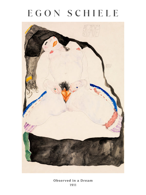 Egon Schiele - Observed in a Dream - Poster