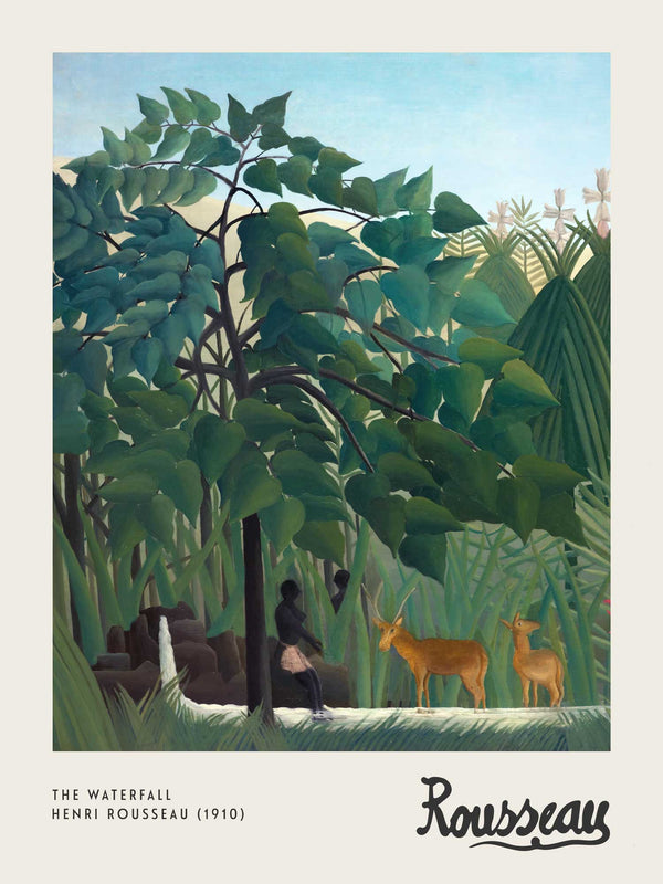 Henri Rousseau - The Waterfall - Poster