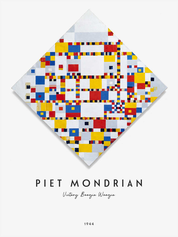 Piet Mondrian - Victory Boogie Woogie - Poster
