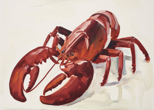 A Lobster - Art Print