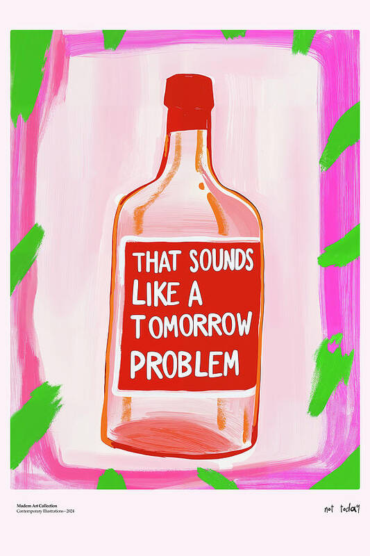 A tomorrow problem - Art Print