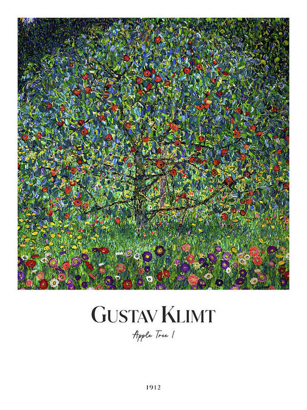 Apple Tree I by Gustav Klimt - Art Print - Zapista