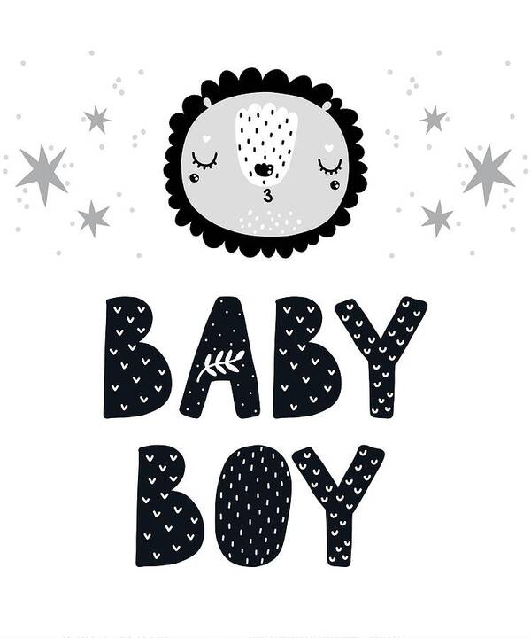 Baby boy - Art Print