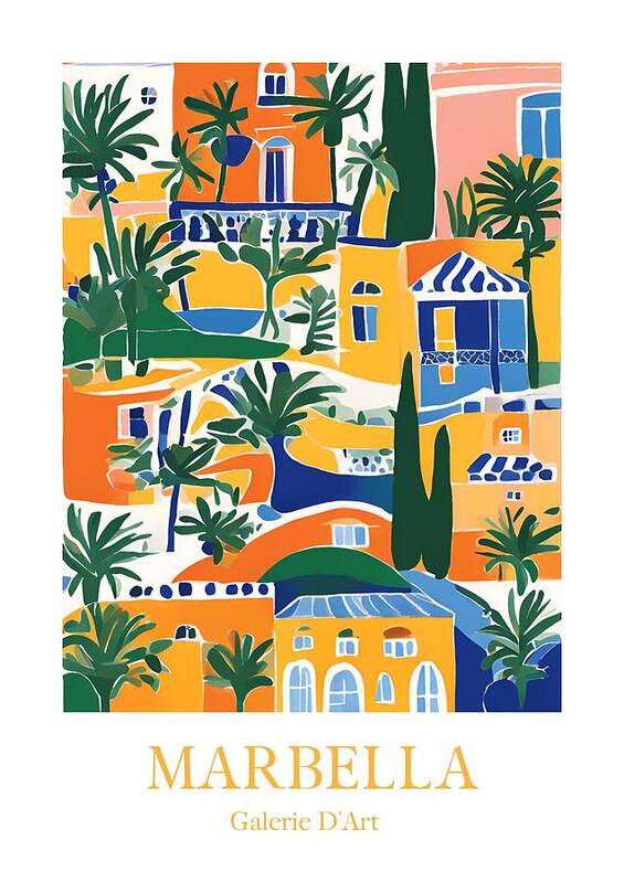 Beautiful Marbella - Art Print
