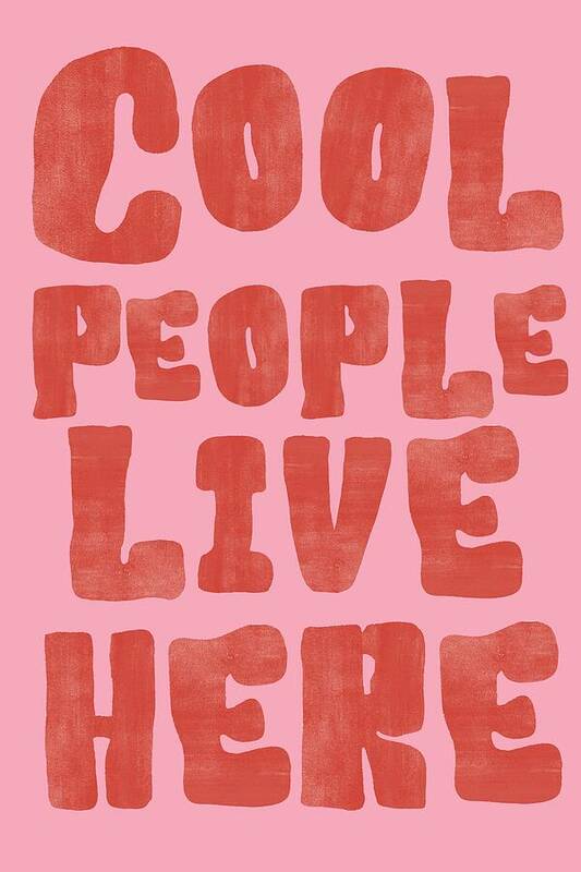 Bold Retro Typography Art no.7 - Art Print