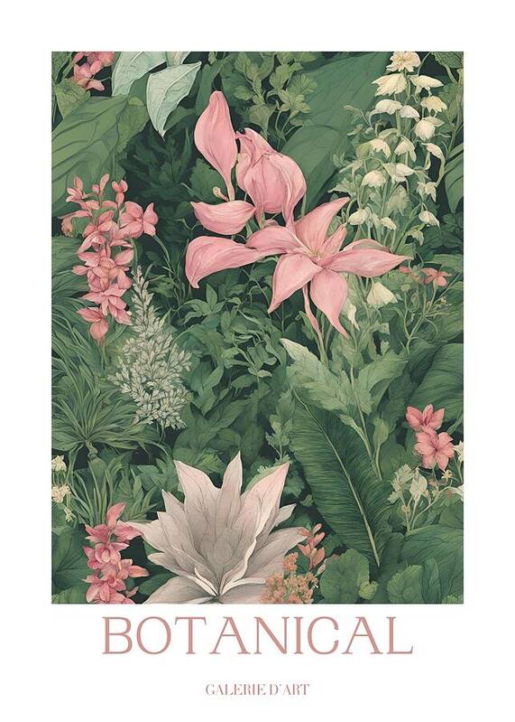 Botanical Design No.46 - Art Print