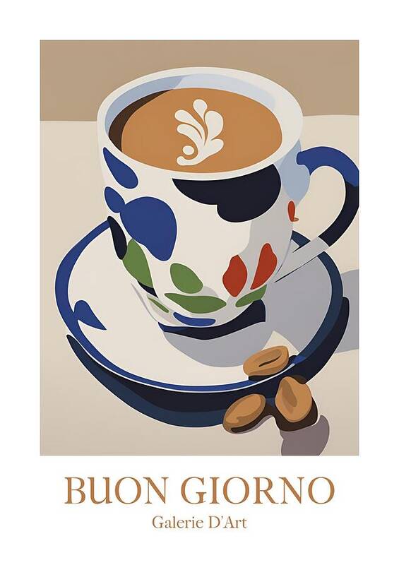 Cappuccino Time - Art Print