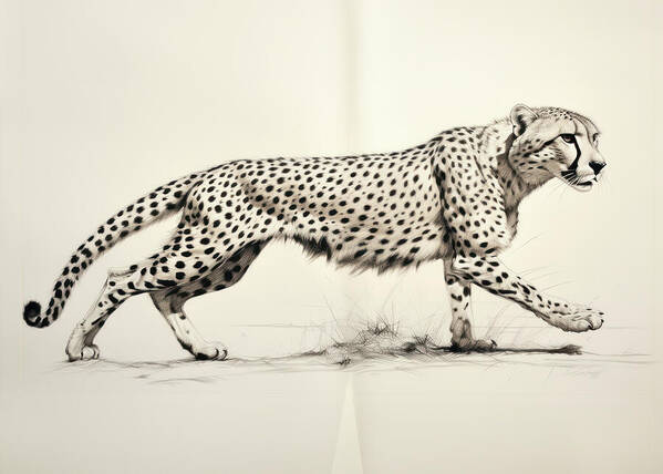 Cheetah - Art Print