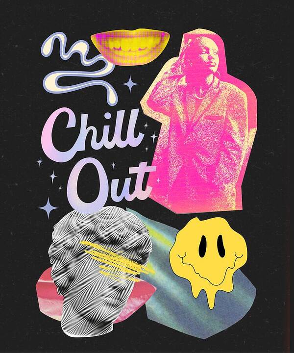 Chill Out Baby - Art Print