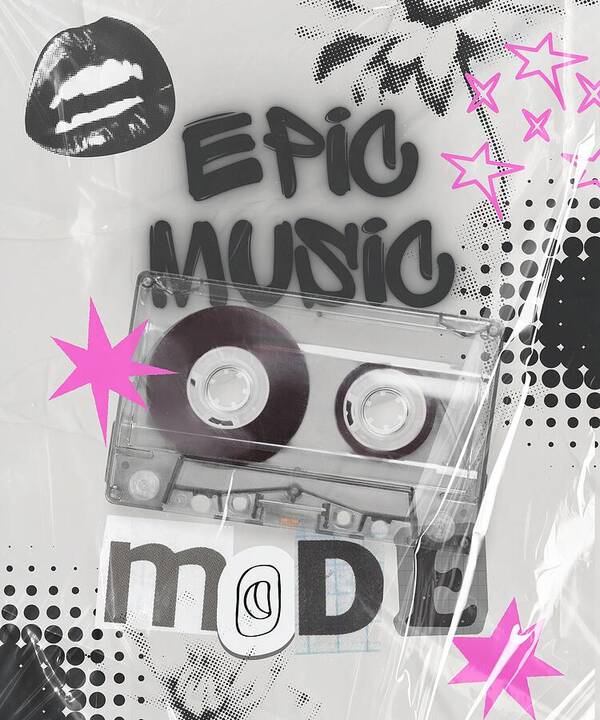 Epic Music Mode - Art Print