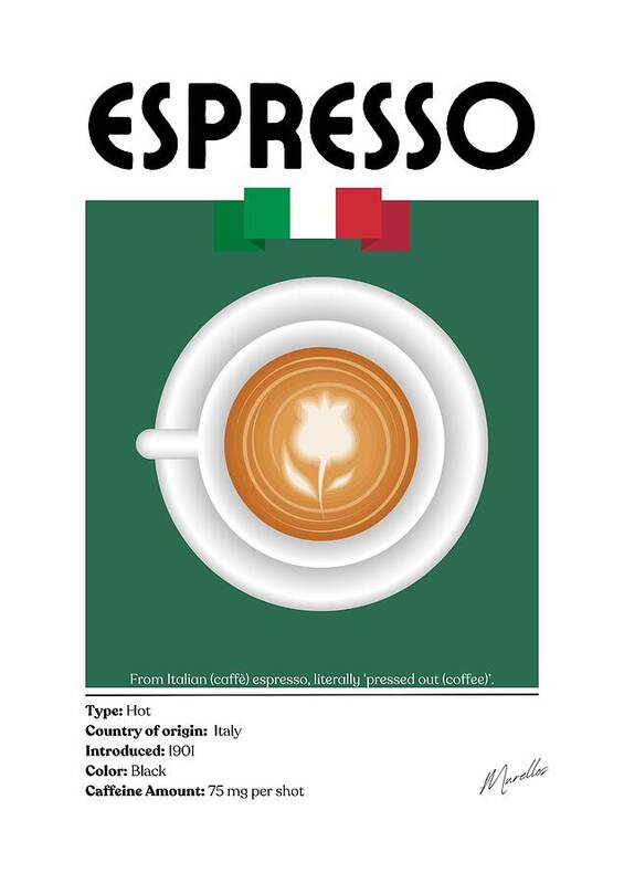 Espresso Coffee - Art Print