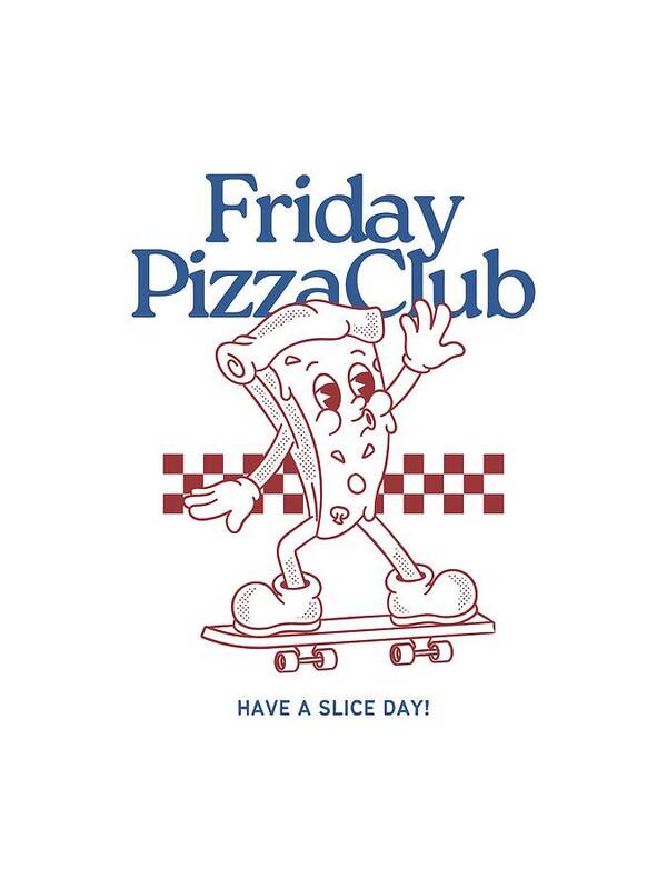 Friday Pizza Club Serie 5 - Art Print