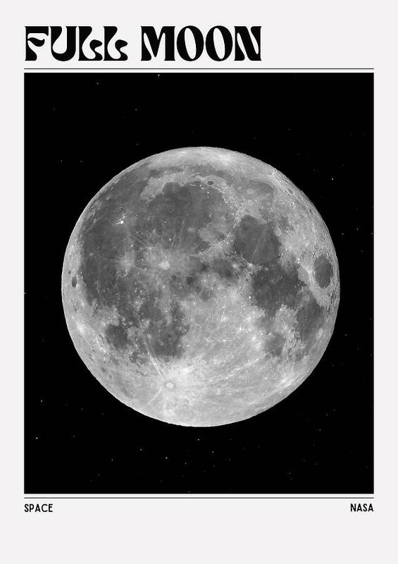 Full Moon No.3 - Art Print