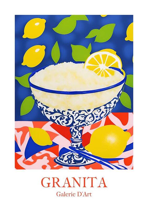 Granita al Limone - Art Print