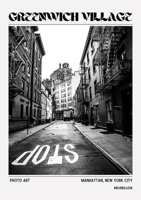 Greenwich Village New York - Art Print