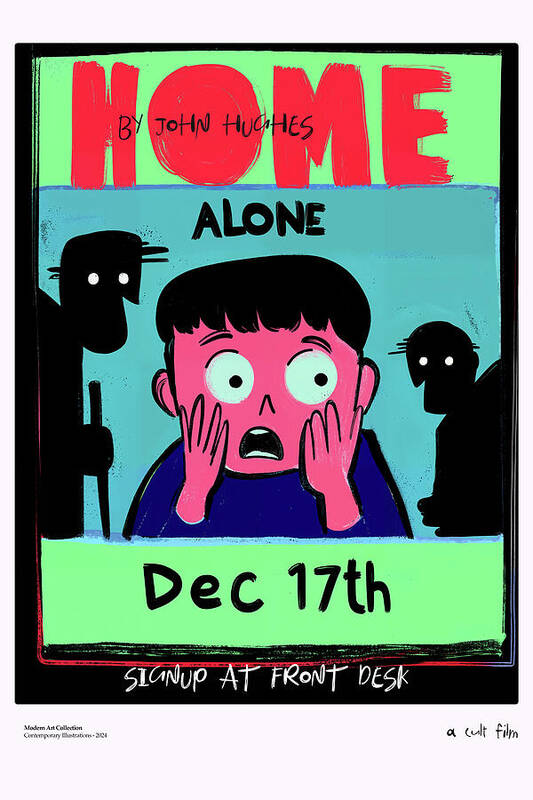 Home alone - Art Print