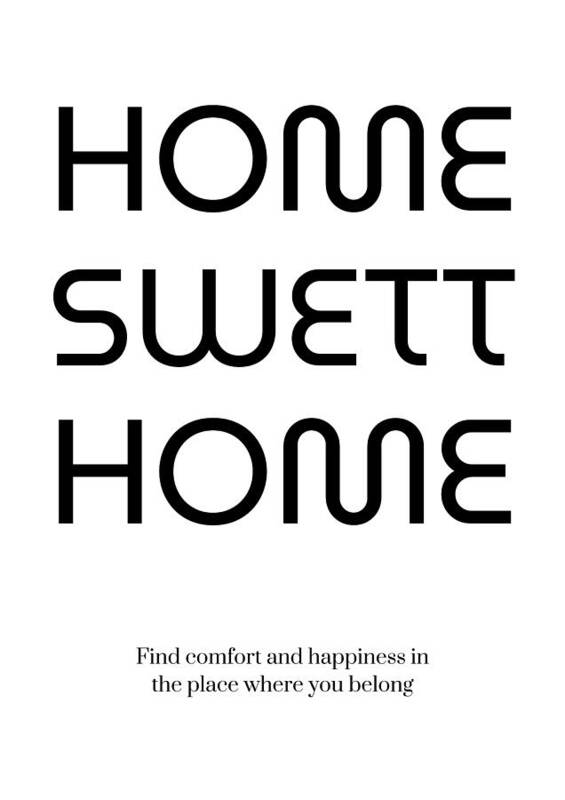 Home Sweet Home - Art Print