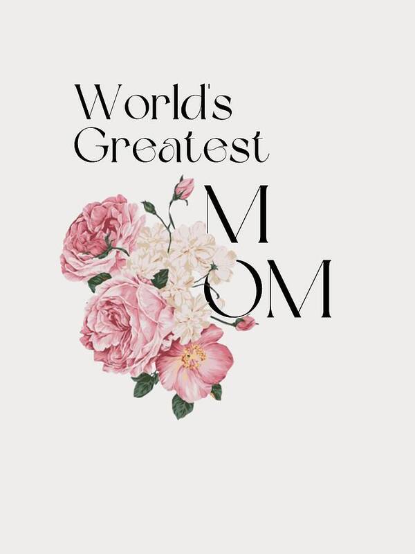 I love you mom - Art Print