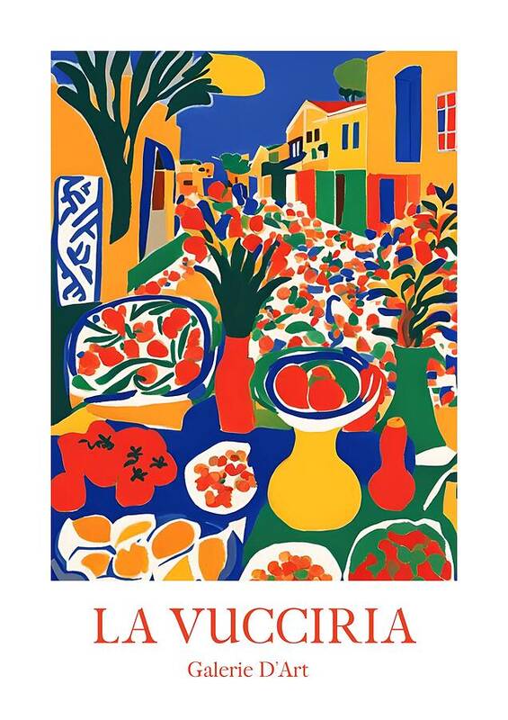 La Vucciria, Sicily - Art Print