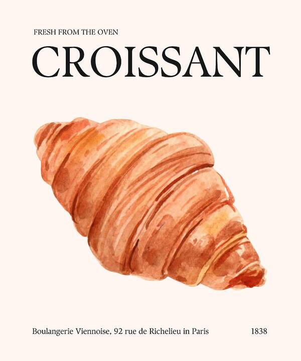 Le Croissant - Art Print