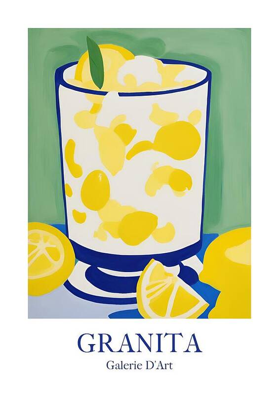 Lemon Granita - Art Print