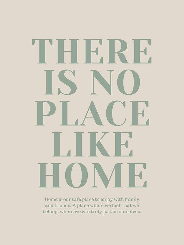 No Place Like Home No.1 - Art Print