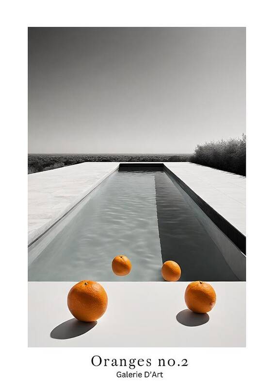 Oranges No2 - Art Print