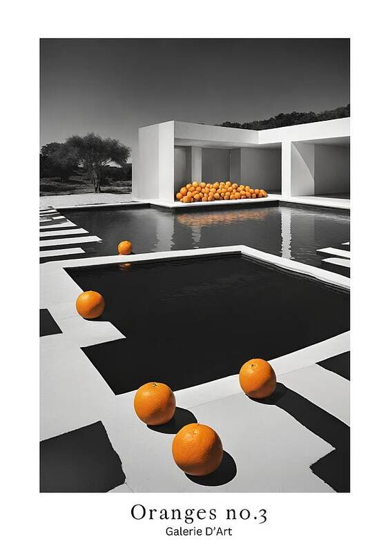 Oranges No3 - Art Print