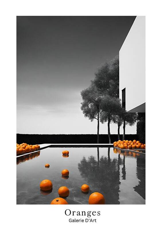 Oranges No4 - Art Print