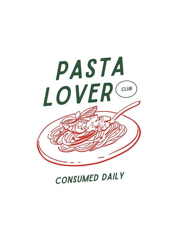 Pasta Lover Club Serie 5 - Art Print