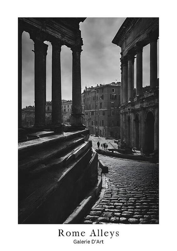 Rome Alleys - Art Print