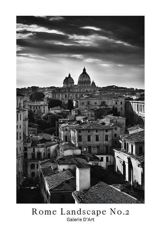 Rome Landscape No2 - Art Print