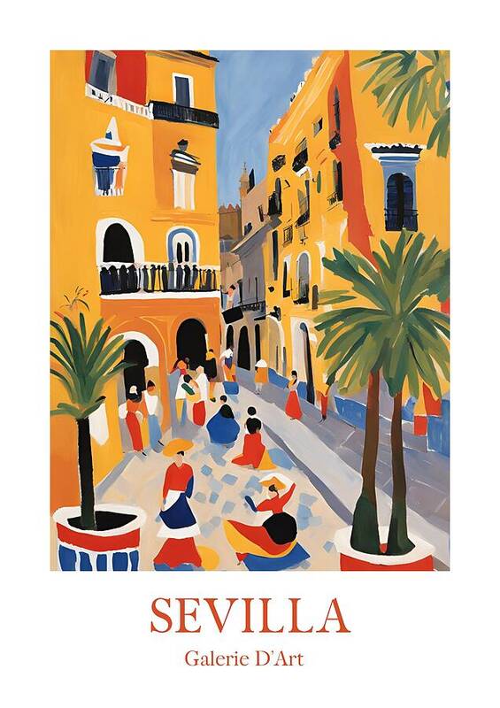 Sevilla Holidays - Art Print