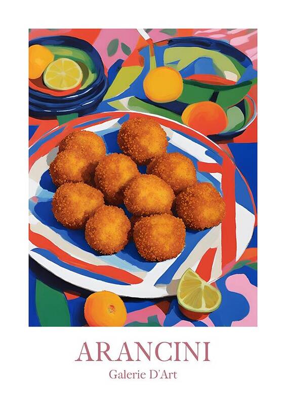 Sicilian Arancini - Art Print