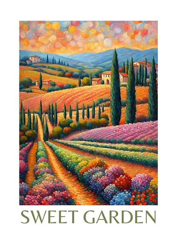 Sweet Garden Art No.3 - Art Print