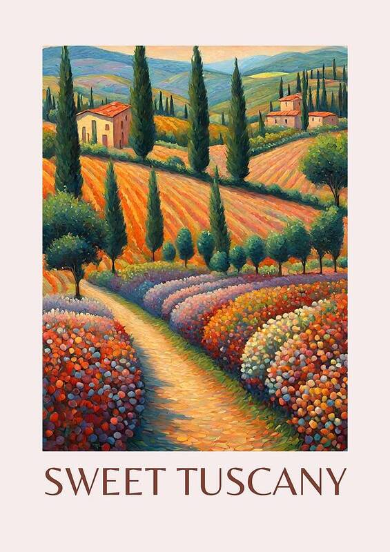 Sweet Tuscany Art No.3 - Art Print