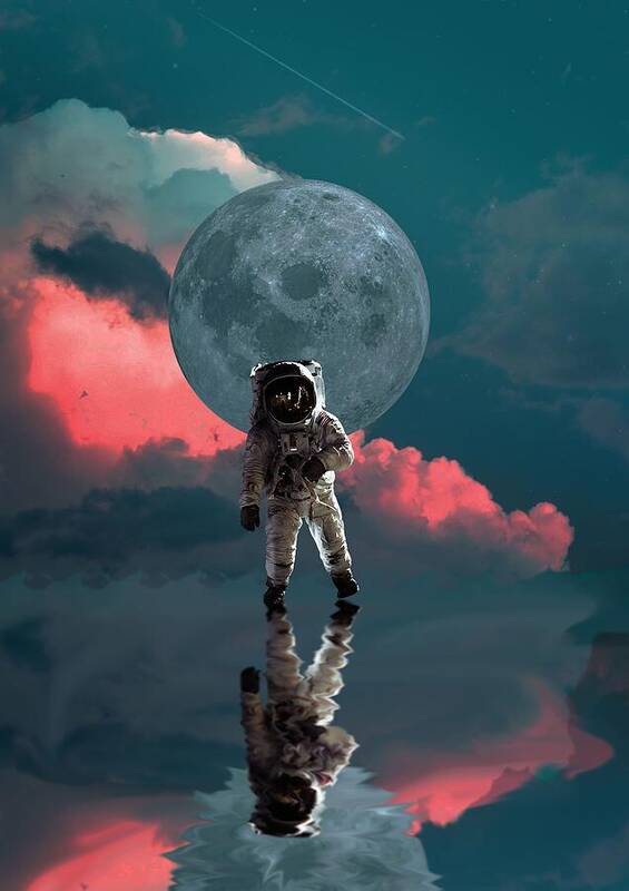 The Astronaut No.1 - Art Print