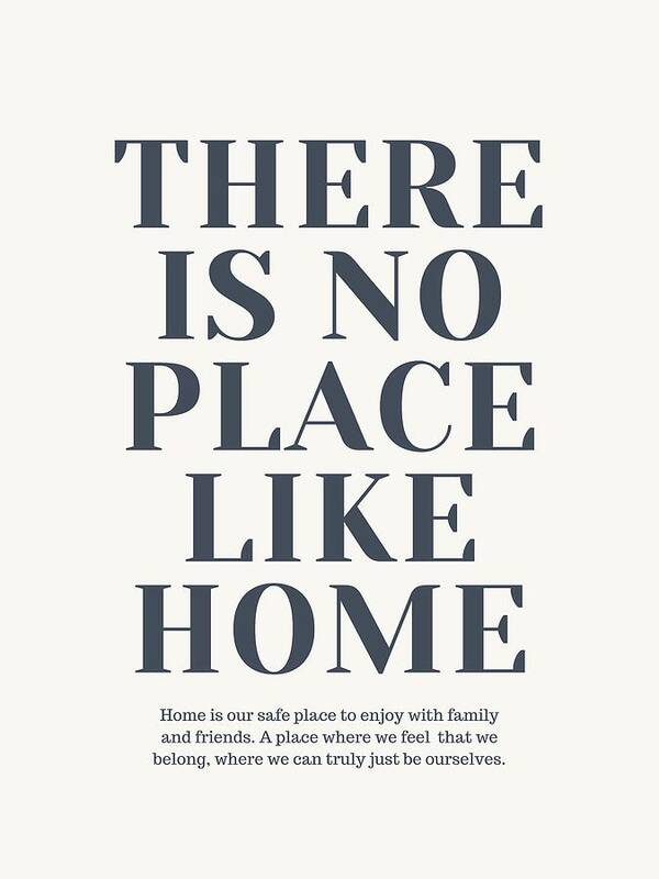 There is no place like home - Art Print