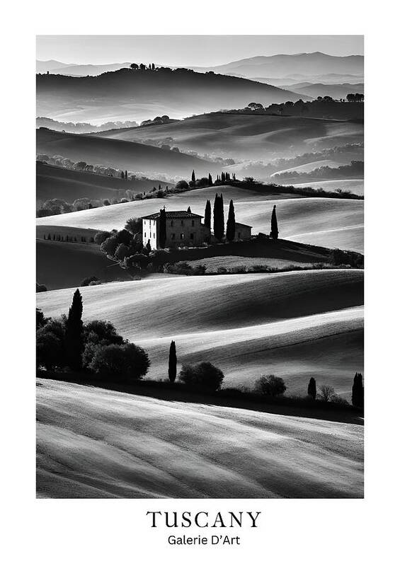 Tuscany Hills - Art Print