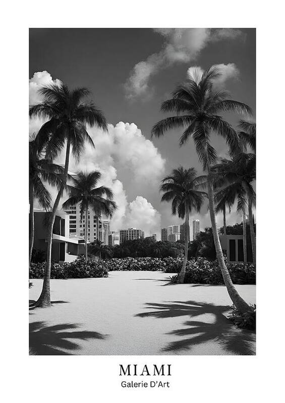 Under the Miami Sun - Art Print