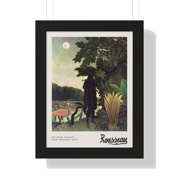 Henri Rousseau - The Snake Charmer - Framed Print