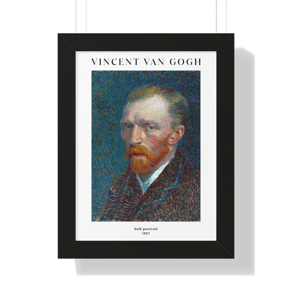 Vincent Van Gogh - Self-Portrait, 1887 - Framed Print