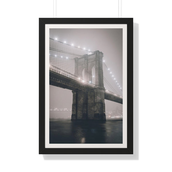 Brooklyn Bridge Photography No1 - Framed Print