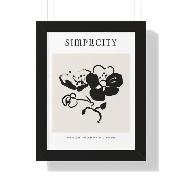 Simplicity - Framed Print
