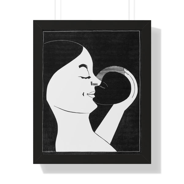 Mother and child - Framed Print