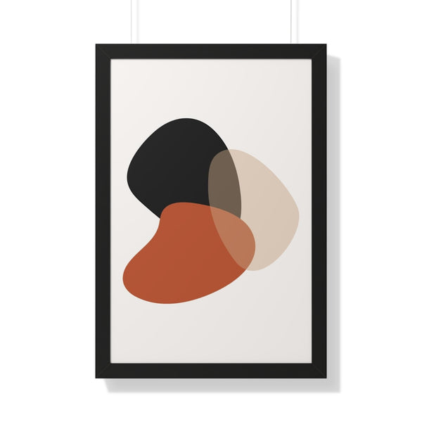 Abstract Shapes No4 - Framed Print