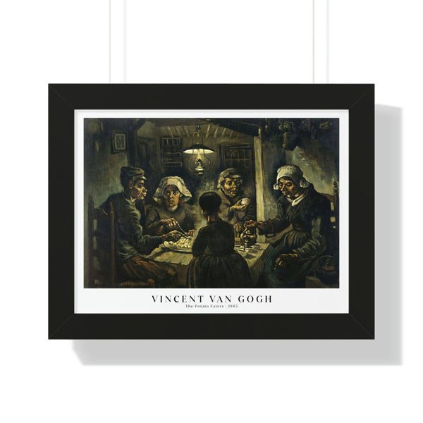 Vincent van Gogh - The Potato Eaters - Framed Print