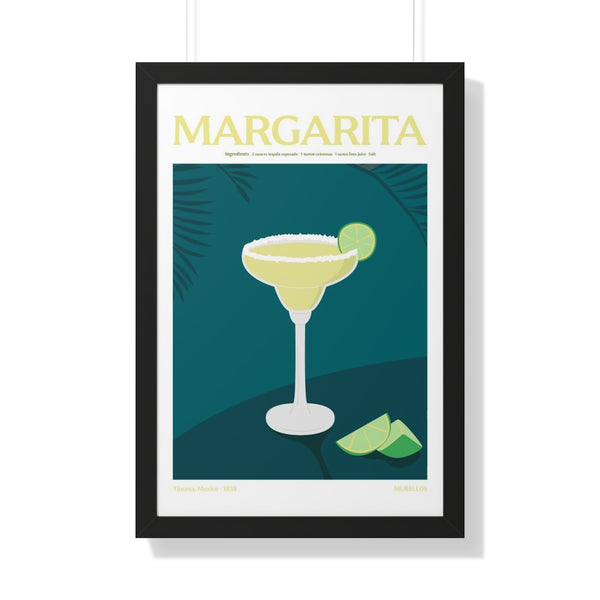 Margarita Cocktail - Framed Print