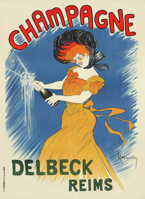 Champagne Delbeck - Art Print - Murellos
